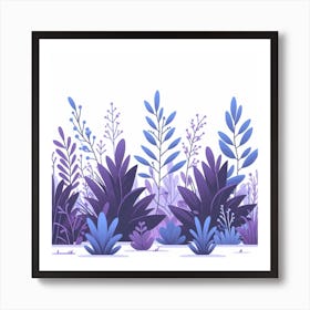 Bushes of Grass 1 Art Print