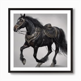 Horse Of The Gods Art Print