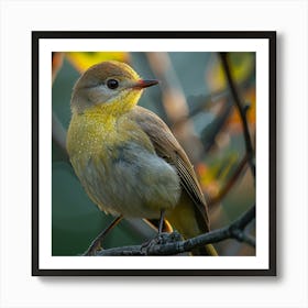 Yellow-Rumped Warbler Art Print