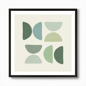 Geometric Shapes 8 2 Art Print