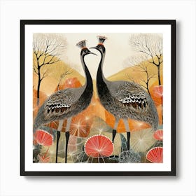 Bird In Nature Emu 1 Art Print