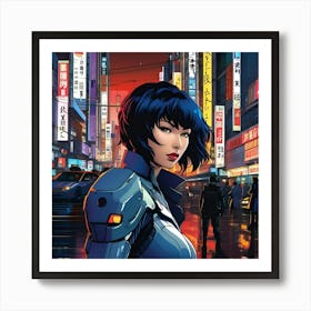 Ghost In The Shell Art Print