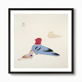 Pigeons Art Print