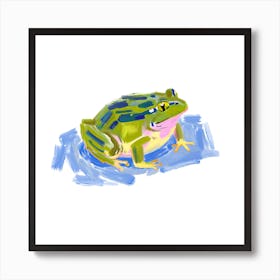 American Bullfrog 07 Art Print