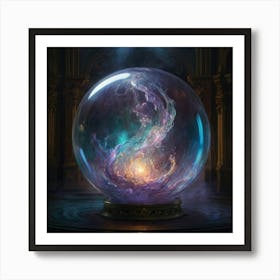 Default In The Midst Of A Rococoinspired Mysterious Singularit 1 Art Print