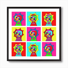 Gumballs series Art Print