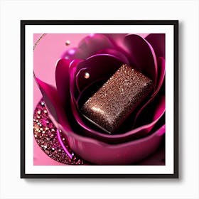 Chocolate Rose Art Print