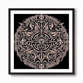 Occult Symbol 3 Art Print