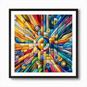 Abstract Painting 1 Art Print