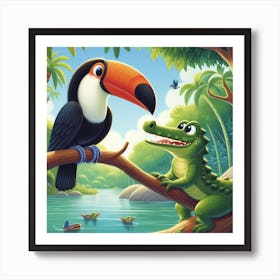 Toucan 3 Art Print