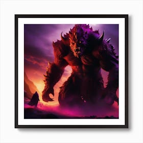 Demon 3 Art Print