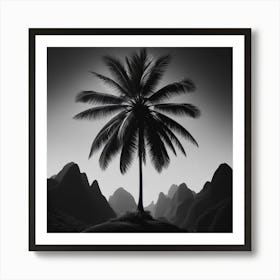 Palm Tree 3 Art Print