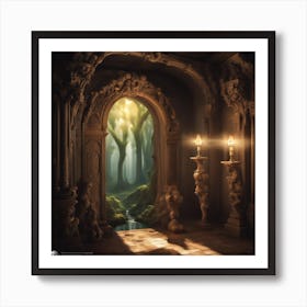 Enchanted Forest Art Print