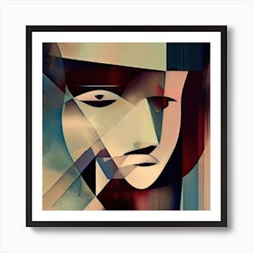 Impactful Abstract Painting Art Print