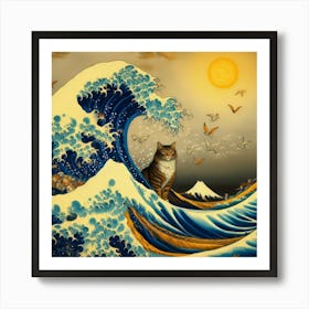 Great Wave Off Kanagawa 5 Art Print