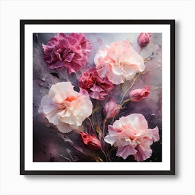 Carnations 1 Art Print