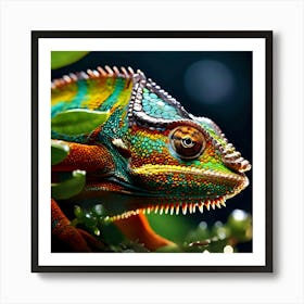 Chameleon 11 Art Print