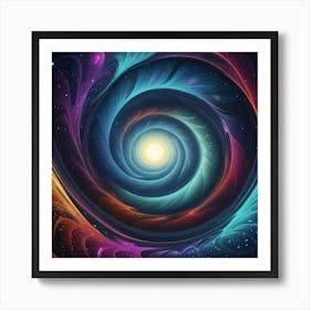 Spiral Galaxy Art Print