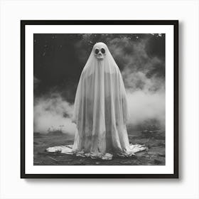 Lena1987 A Transluscent White Ghost Floating Above The Ground 17886501 7b79 4717 9406 C240038dc700 3 Art Print