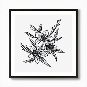 Hibiscus Flower 1 Art Print