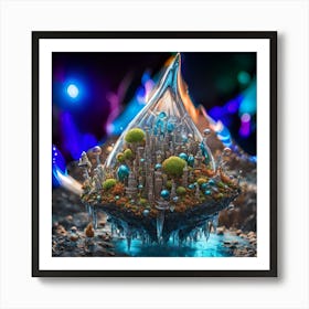 Ice City Art Print