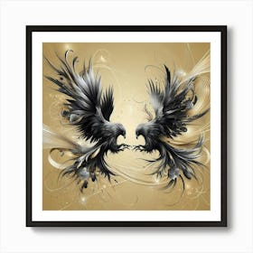 Black Eagles 1 Art Print