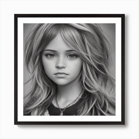 Black And White Portraits Art Print