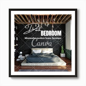 Dot Bedroom Art Print