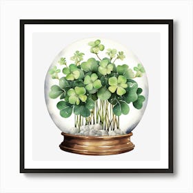 Glasshouse Clover (1) Art Print