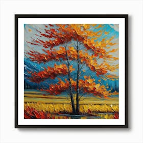 Autumn Tree 1 Art Print