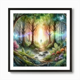 Fairy Forest Art Print