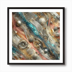 Abstract Painting 3 Art Print