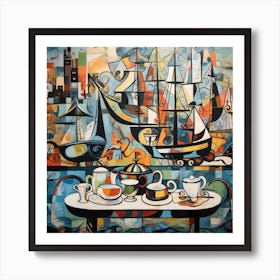 Tea Time Art Print