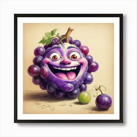 Grapes 7 Art Print