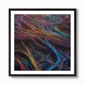 Wires 3 Art Print