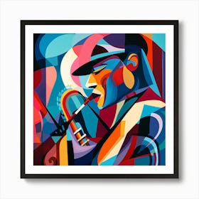 Jazz Musician 78 Art Print
