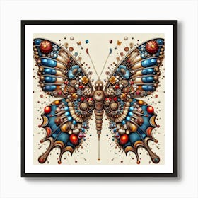 Damien Hirst Butterfly Art 2 Art Print