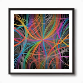 Abstract Fractal Art 12 Art Print