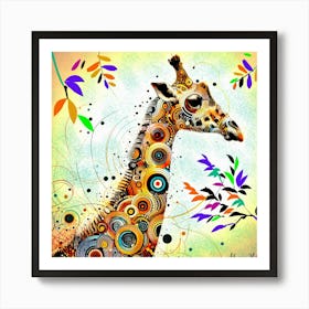 Giraffe Art Print