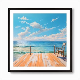 Monet's Horizon Art Print