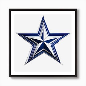 Dallas Cowboys Logo 1 Art Print