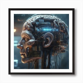 Human Brain 20 Art Print