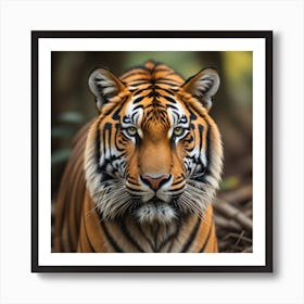 Tiger in the forest Art Print