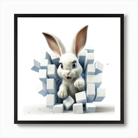 Easter Bunny 6 Art Print