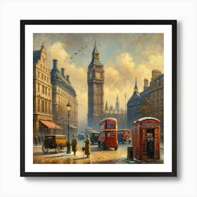 London's Eternal Watch Art Print Art Print