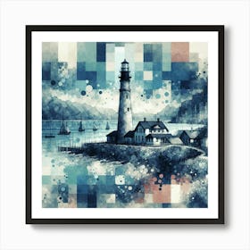 Lighthouse 2 Art Print