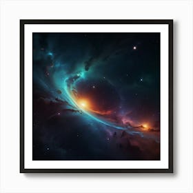 Unique Art Design Pictures Of Space  Art Print