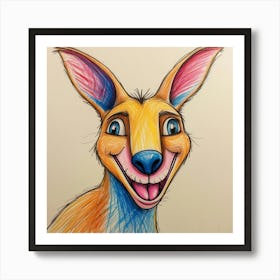 Kangaroo 24 Art Print