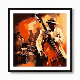Jazz Musician 29 Art Print