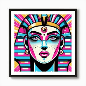 Pop Egyptian Merna Infinite Art Print